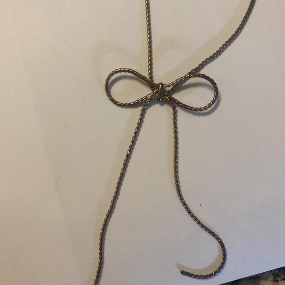 Long Bow Necklace - Picture 3 of 5